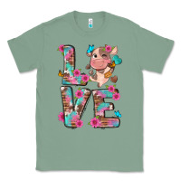 Sage love little cute cow Classic Tee - NancyCooperArtShop