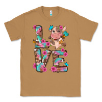 Toasted Coconut love little cute cow Classic Tee - NancyCooperArtShop
