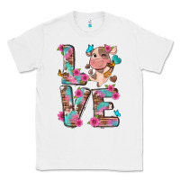 White love little cute cow Classic Tee - NancyCooperArtShop