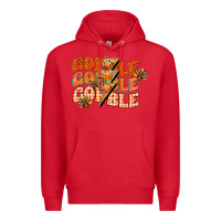 Red gobble gobble gobble Premium Hoodie - CowGirlArtShop