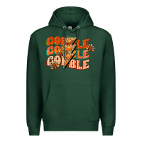 Sports Green gobble gobble gobble Premium Hoodie - CowGirlArtShop