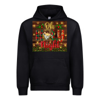 Black oh holy night Urban Hoodie - BundleAndBundleShop