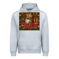Heather Grey oh holy night Urban Hoodie - BundleAndBundleShop
