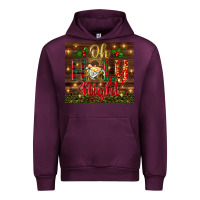 Mauve Wine oh holy night Urban Hoodie - BundleAndBundleShop