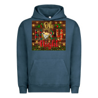 Pigment Midnight Navy oh holy night Urban Hoodie - BundleAndBundleShop