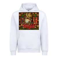 White oh holy night Urban Hoodie - BundleAndBundleShop
