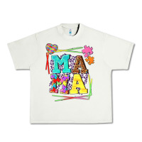 Pistachio Autism Mama Urban Heavy Tee - NancyCooperArtShop