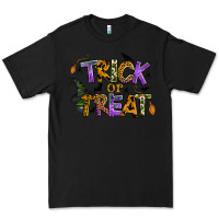 Black trick or treat Premium Tee - BundleAndBundleShop