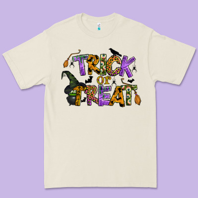 Trick Or Treat Premium Tee Designed By Bundleandbundleshop