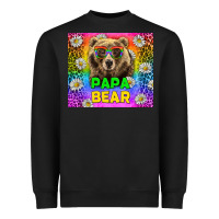 Black Western Papa Bear LGBTQ+ Tumbler Heavyweight Sweatshirt - BundleAndBundleShop