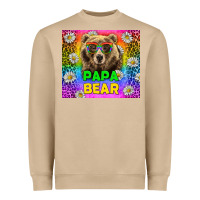 Mushroom Western Papa Bear LGBTQ+ Tumbler Heavyweight Sweatshirt - BundleAndBundleShop