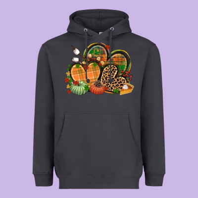 Fall Heart Heavyweight Hoodie Designed By Cowgirlartshop