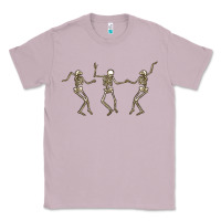 Lilac dancing skeletons Classic Tee - MaliasSmallBusiness