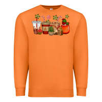 Carrot christmas cup cakes coffee cups Premium Sweatshirt - CowGirlArtShop