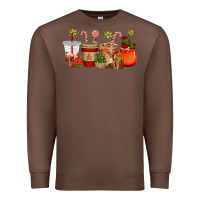 Chestnut christmas cup cakes coffee cups Premium Sweatshirt - CowGirlArtShop