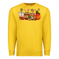 Lemon christmas cup cakes coffee cups Premium Sweatshirt - CowGirlArtShop