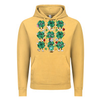 Vintage Mustard teacher st patrick day clovers Vintage Hoodie - MaliasSmallBusiness
