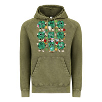 Teacher St Patrick Day Clovers Vintage Hoodie | Teevron