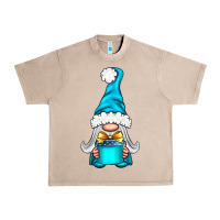 French Oak winter gnome with gift Urban Heavy Tee - NancyCooperArtShop