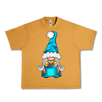 Peanut Butter winter gnome with gift Urban Heavy Tee - NancyCooperArtShop