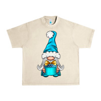 Sandshell winter gnome with gift Urban Heavy Tee - NancyCooperArtShop