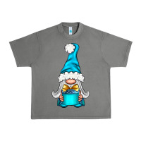 Tornado winter gnome with gift Urban Heavy Tee - NancyCooperArtShop