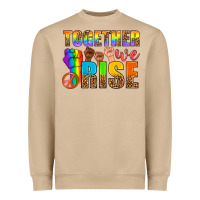 Mushroom Western LGBTQ+ Together We Rise Heavyweight Sweatshirt - BundleAndBundleShop