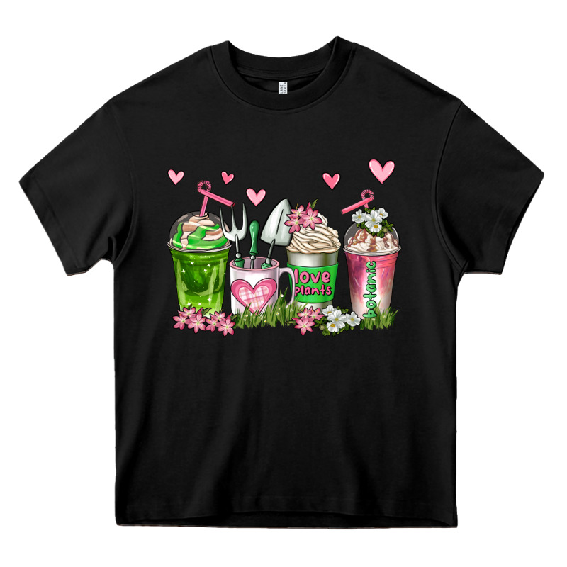 Botanic Coffee Cups Heavy Core Tee by AdoDesignShop | Teevron