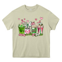 Mossy botanic coffee cups Heavy Core Tee - AdoDesignShop