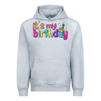 Heather Grey it's my birthday Urban Hoodie - BundleAndBundleShop