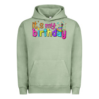 Pigment Oil Green it's my birthday Urban Hoodie - BundleAndBundleShop