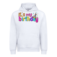 White it's my birthday Urban Hoodie - BundleAndBundleShop