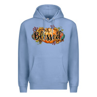 Colony Blue blessed Premium Hoodie - CowGirlArtShop