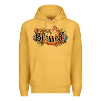 Mustard blessed Premium Hoodie - CowGirlArtShop