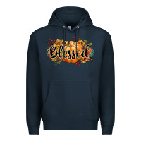 Navy blessed Premium Hoodie - CowGirlArtShop