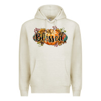 Oatmeal Heather blessed Premium Hoodie - CowGirlArtShop
