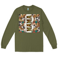 Army Green Western Mama Tumbler Long Sleeve Tee - BundleAndBundleShop
