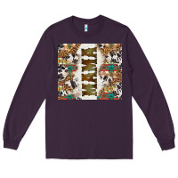 Plum Western Mama Tumbler Long Sleeve Tee - BundleAndBundleShop