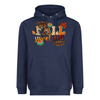Navy fall sweet fall Heavyweight Hoodie - CowGirlArtShop