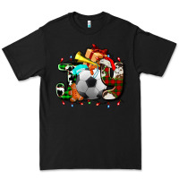 Black joy with soccer element and Christmas Premium Tee - AdoDesignShop