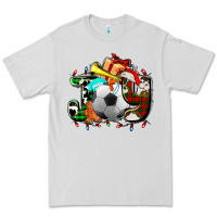Dove Grey joy with soccer element and Christmas Premium Tee - AdoDesignShop