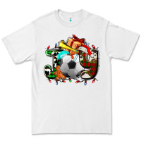 White joy with soccer element and Christmas Premium Tee - AdoDesignShop