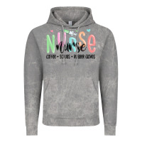 Cloud Rock coffee scrubs rubber gloves nurse Vintage Hoodie - MaliasSmallBusiness