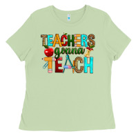 Matcha teachers gonna teach Ladies Tee - RanaPortraitStore