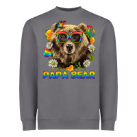 Storm Papa Bear Pride LGBTQ+ Heavyweight Sweatshirt - BundleAndBundleShop