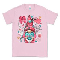 Bubblegum Pink nurse with heart Classic Tee - NancyCooperArtShop