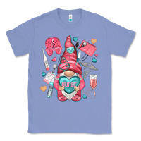 Colony Blue nurse with heart Classic Tee - NancyCooperArtShop