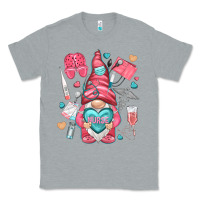 Heather Grey nurse with heart Classic Tee - NancyCooperArtShop