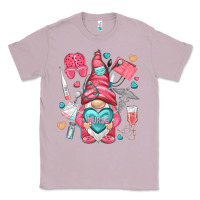 Lilac nurse with heart Classic Tee - NancyCooperArtShop
