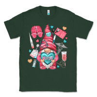 Sports Green nurse with heart Classic Tee - NancyCooperArtShop
